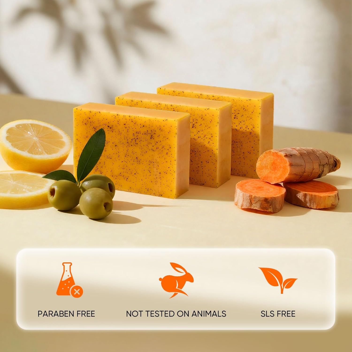 Revellia Lemon Turmeric & Kojic Acid Brightening Soap