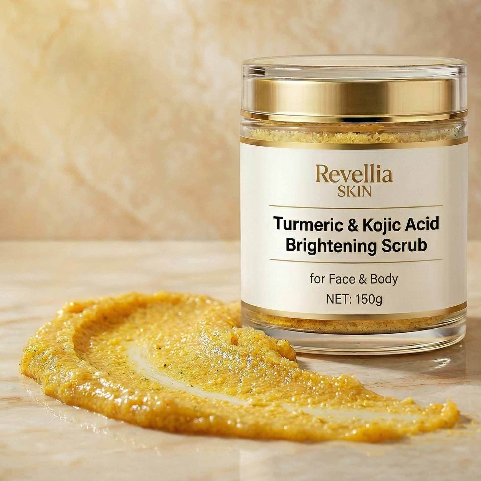 Revellia Turmeric Glow Body Scrub